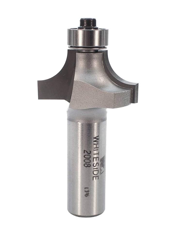 Whiteside 2008 Roundover Router Bit: 3/8 Inch Radius, 1-1/4